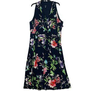 Chaps Floral Dress Size 22W NWT